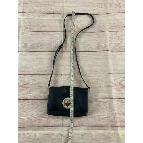 Kate Spade Women's Sally Black Leather Cross Body Bag - OS - Picture 6 of 12